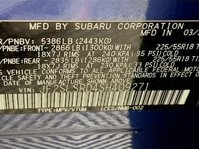2025 Subaru Forester Hybrid Limited