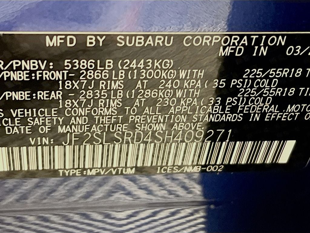 2025 Subaru Forester Hybrid Limited