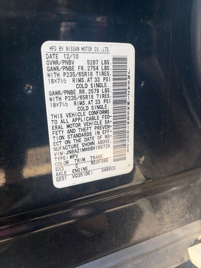 2011 Nissan Murano SL