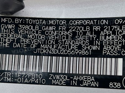 2013 Toyota Prius Two