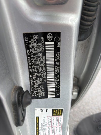 2013 Toyota Prius Two