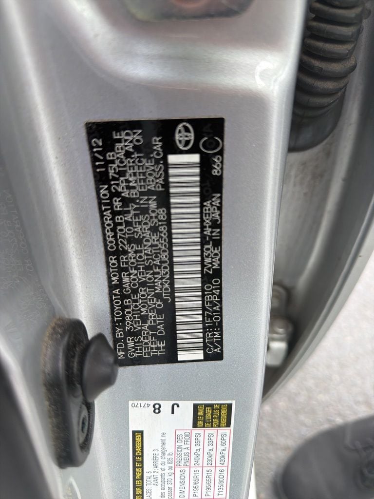 2013 Toyota Prius Two