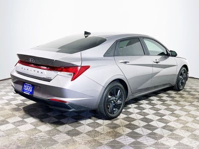 2023 Hyundai Elantra Hybrid Blue