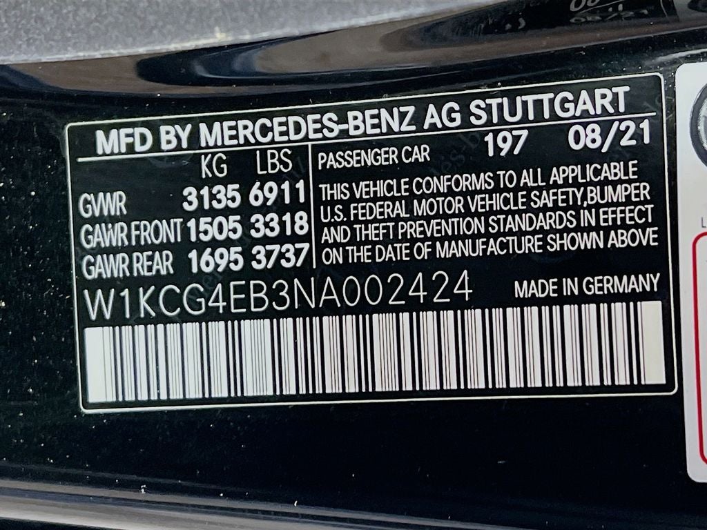 2022 Mercedes-Benz EQS 580 4MATIC®