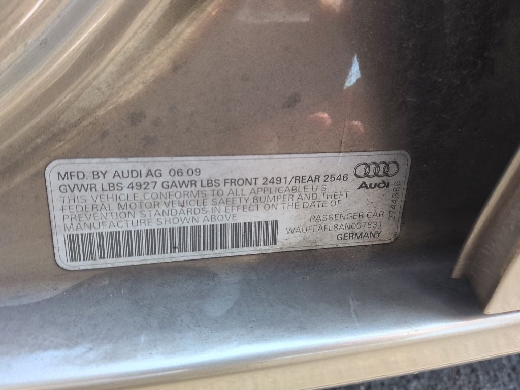 2010 Audi A4 2.0T Premium Plus quattro