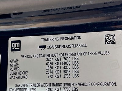 2025 Chevrolet Tahoe Z71