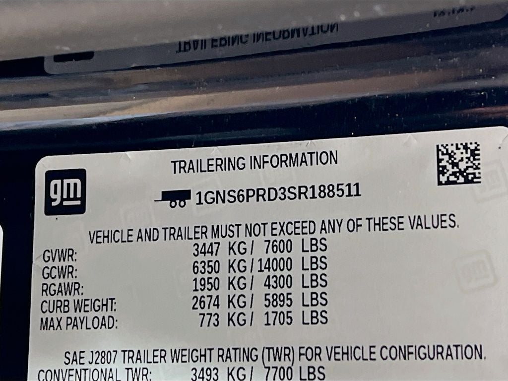 2025 Chevrolet Tahoe Z71