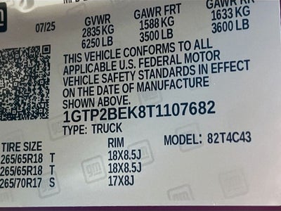 2026 GMC Canyon Elevation