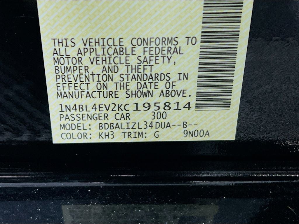 2019 Nissan Altima 2.5 SL