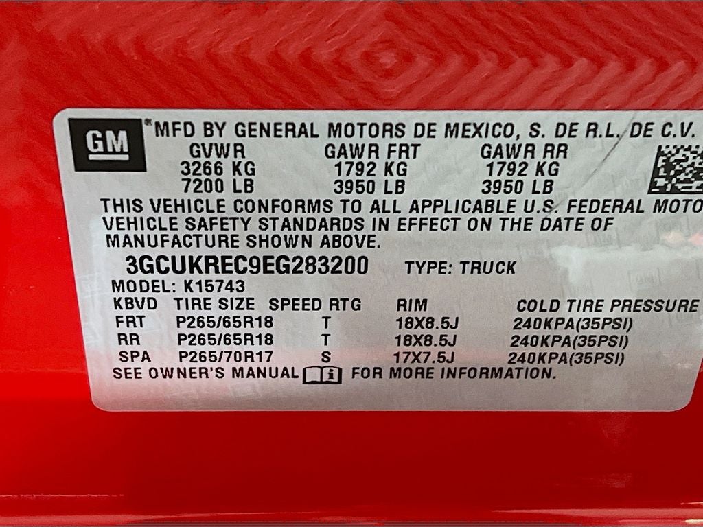 2014 Chevrolet Silverado 1500 LT LT1