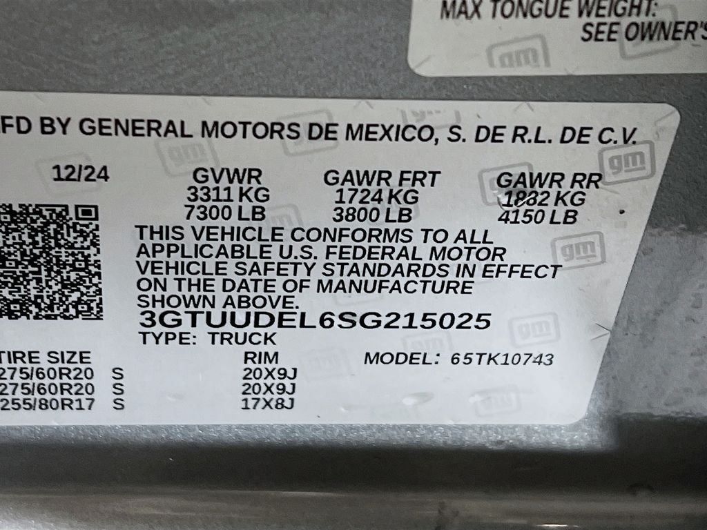 2025 GMC Sierra 1500 SLT