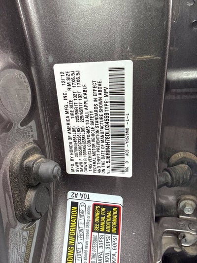 2013 Honda CR-V EX-L