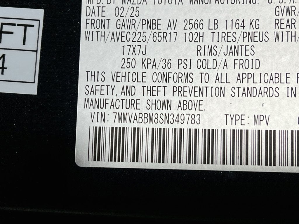 2025 Mazda Mazda CX-50 2.5 S Preferred Package