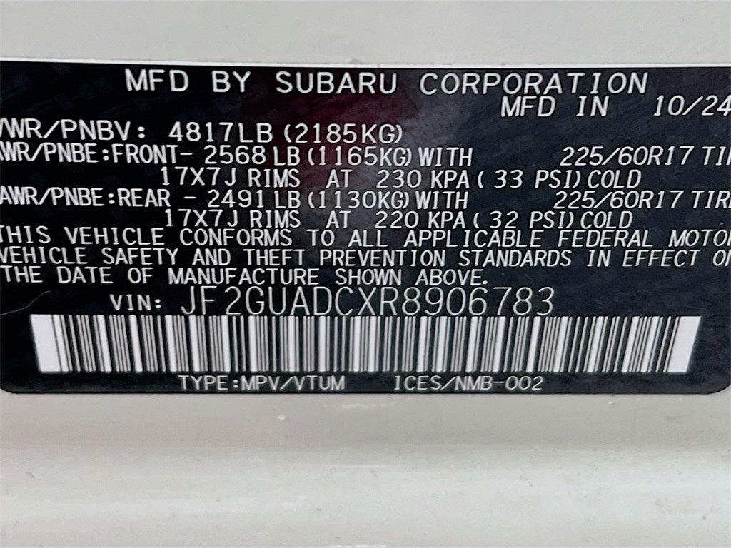 2024 Subaru Crosstrek Premium