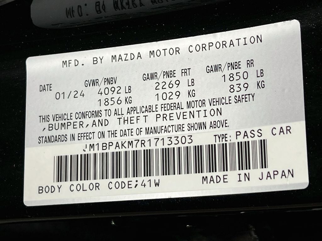 2024 Mazda Mazda3 2.5 S Select Sport