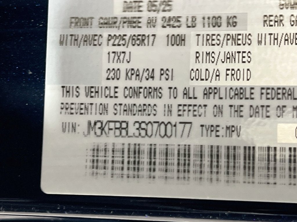 2025 Mazda Mazda CX-5 2.5 S Select Package