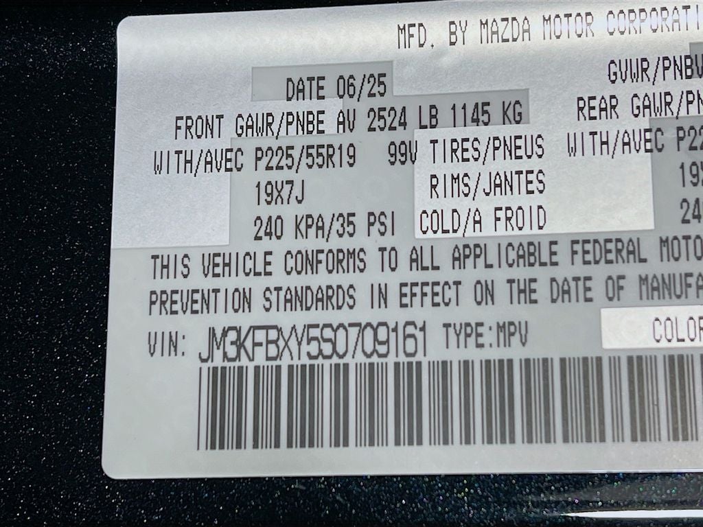 2025 Mazda Mazda CX-5 2.5 Turbo Signature