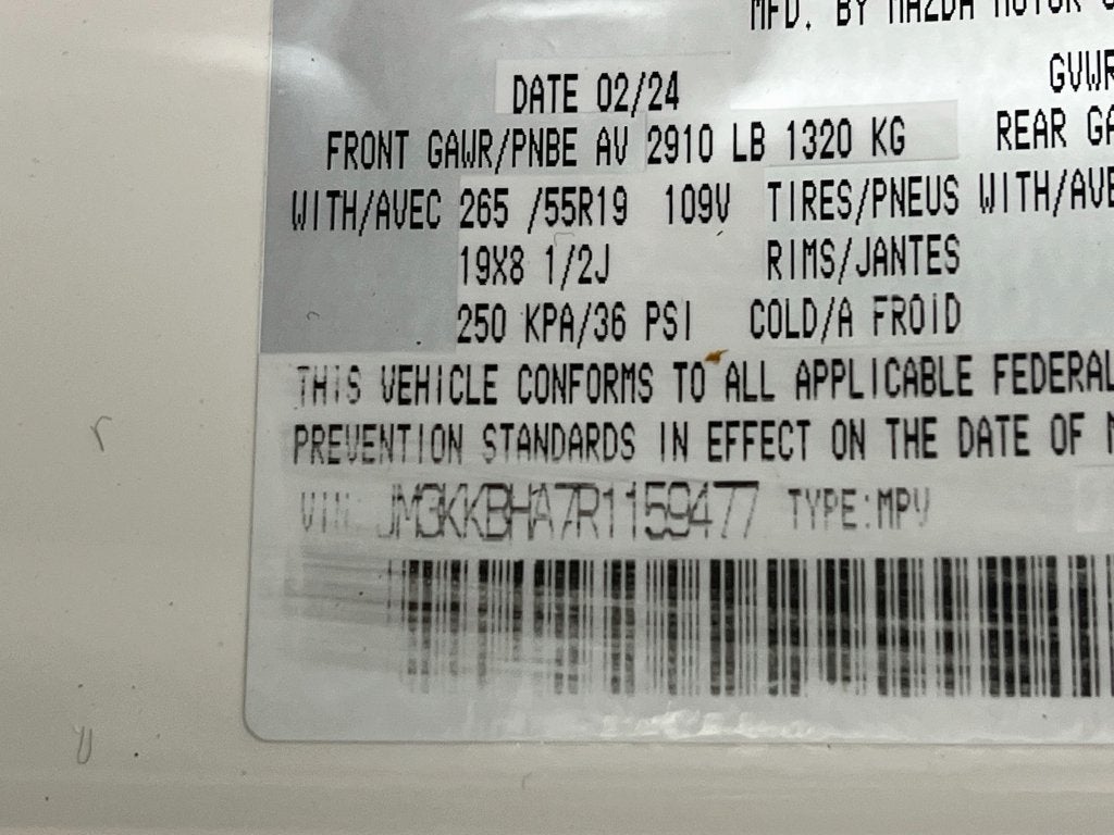 2024 Mazda Mazda CX-90 PHEV Preferred
