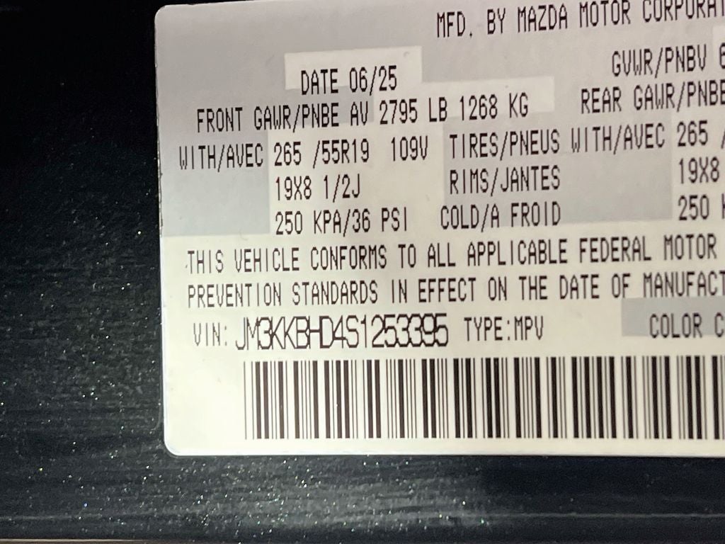 2025 Mazda Mazda CX-90 3.3 Turbo Preferred