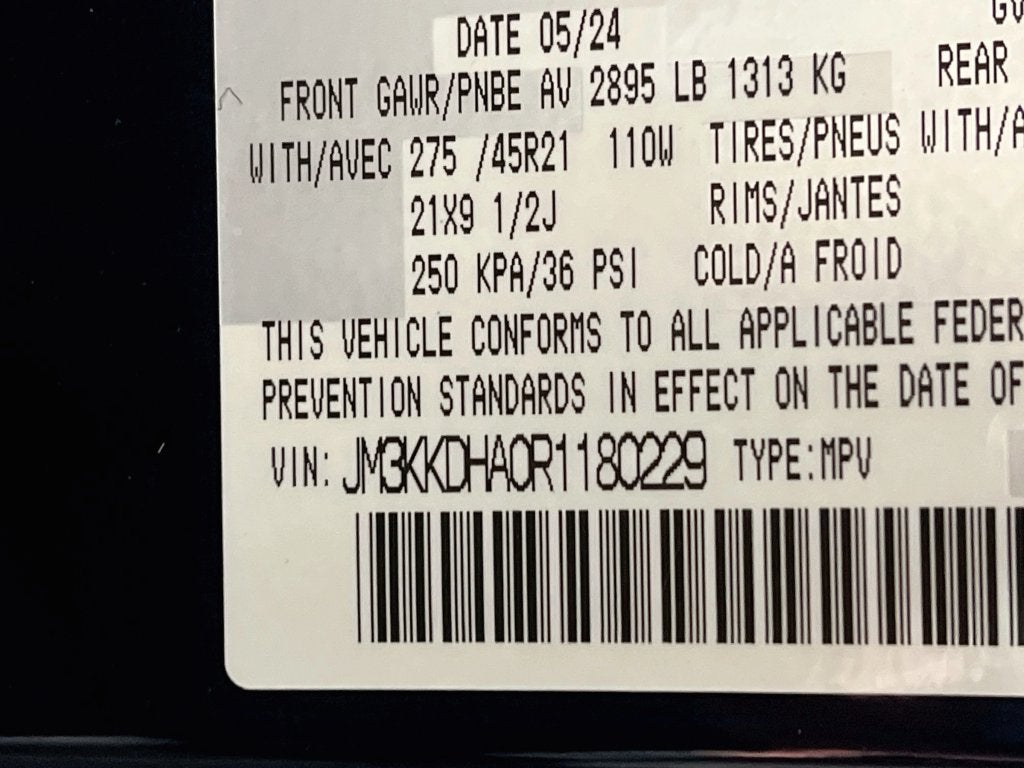 2024 Mazda Mazda CX-90 PHEV Premium