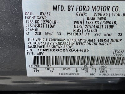 2022 Ford Explorer ST