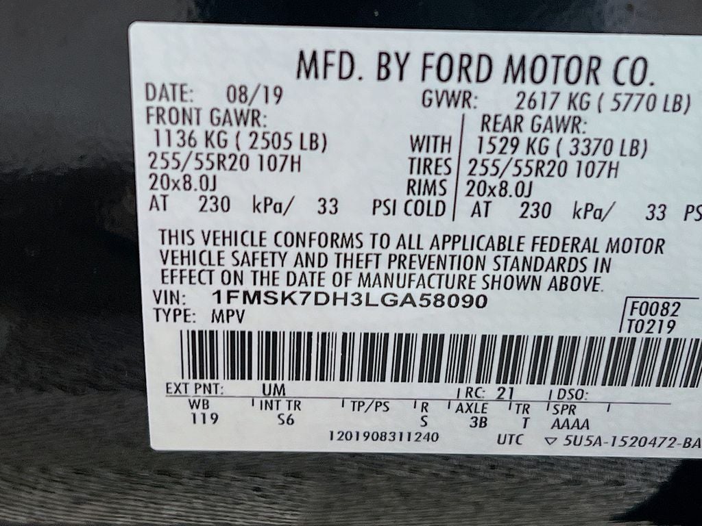 2020 Ford Explorer XLT