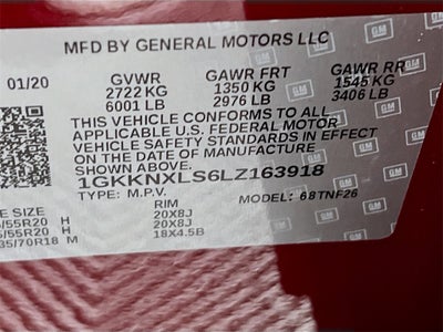 2020 GMC Acadia Denali