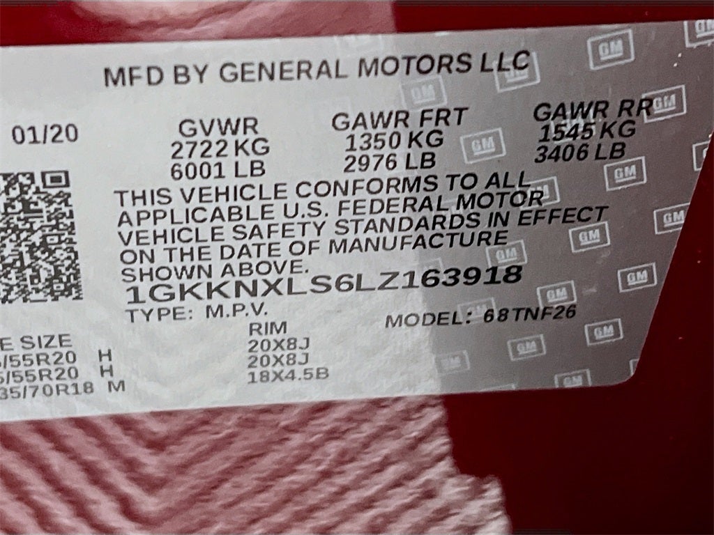 2020 GMC Acadia Denali