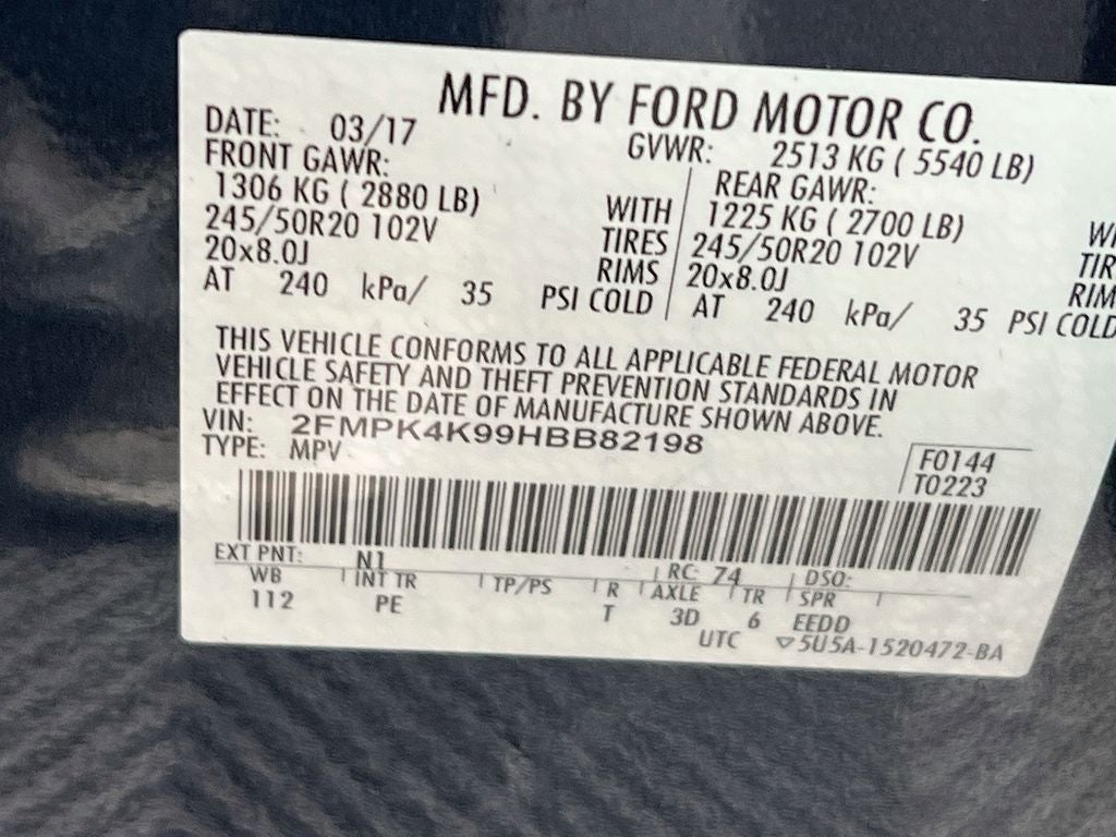 2017 Ford Edge Titanium