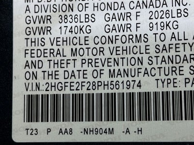 2023 Honda Civic LX