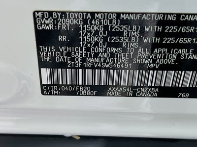2025 Toyota RAV4 LE