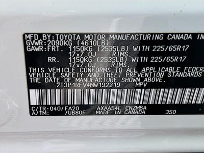 2021 Toyota RAV4 XLE