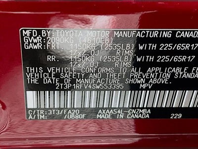 2025 Toyota RAV4 XLE