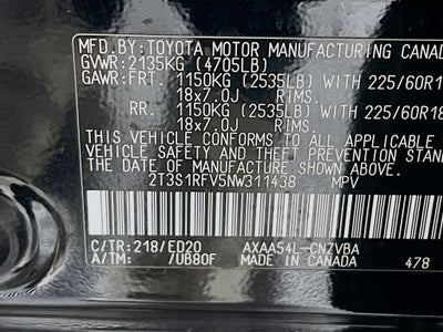 2022 Toyota RAV4 TRD Off Road