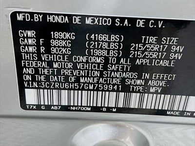 2016 Honda HR-V EX