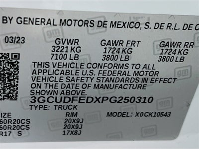 2023 Chevrolet Silverado 1500 LT Trail Boss