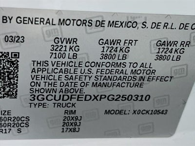 2023 Chevrolet Silverado 1500 LT Trail Boss