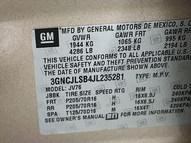 2018 Chevrolet Trax LT