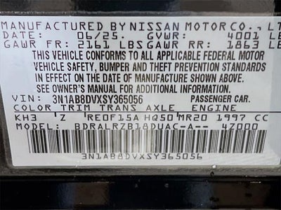 2025 Nissan Sentra SR