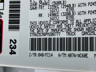 2023 Toyota Tacoma SR5 V6