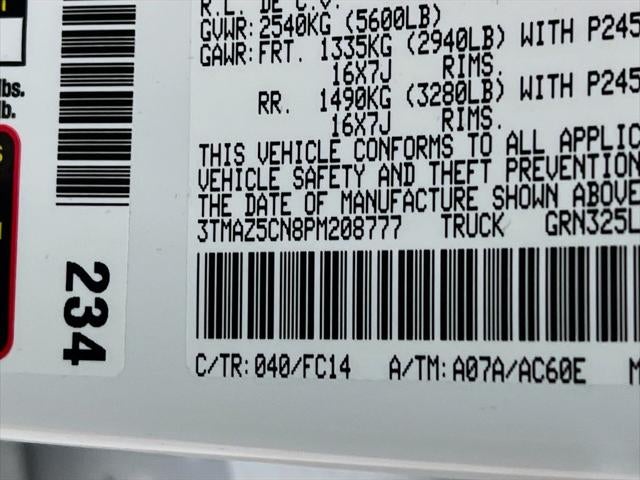 2023 Toyota Tacoma SR5 V6