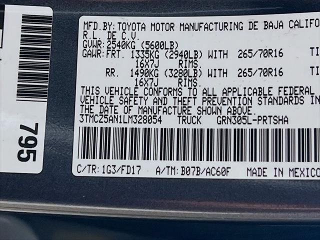 2020 Toyota Tacoma TRD Off-Road V6