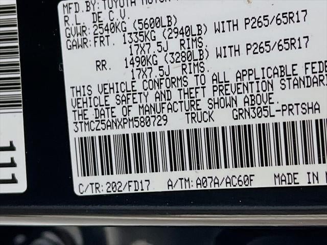 2023 Toyota Tacoma TRD Sport V6