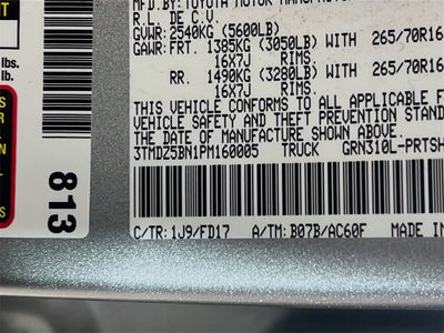 2023 Toyota Tacoma TRD Off-Road V6