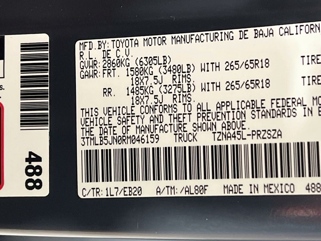 2024 Toyota Tacoma Limited