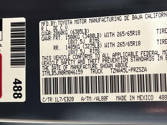 2024 Toyota Tacoma Limited