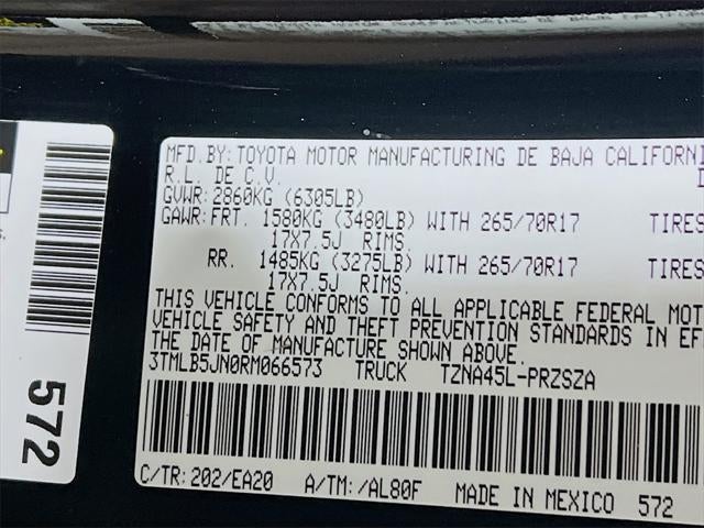 2024 Toyota Tacoma TRD Off-Road