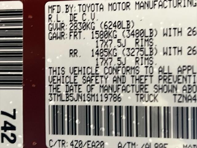 2025 Toyota Tacoma TRD Off-Road TRD Off-Road Premium Pkg