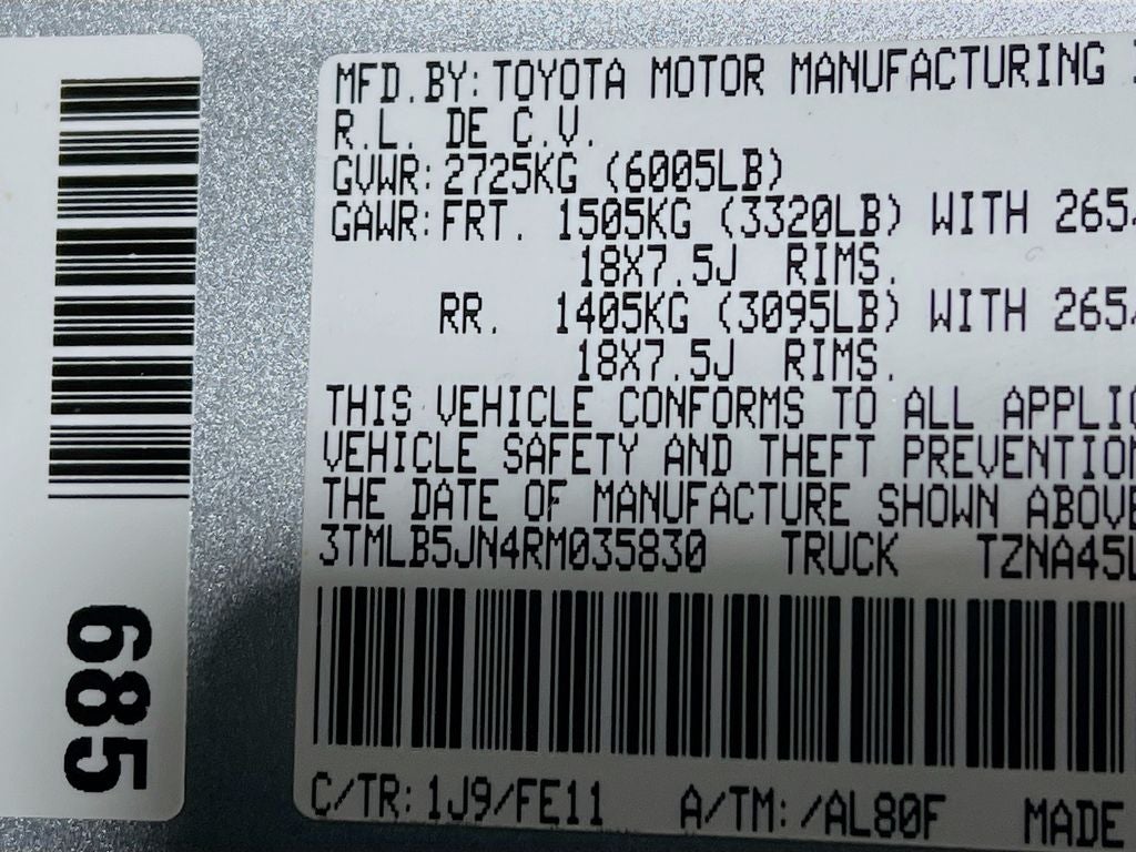 2024 Toyota Tacoma TRD Sport