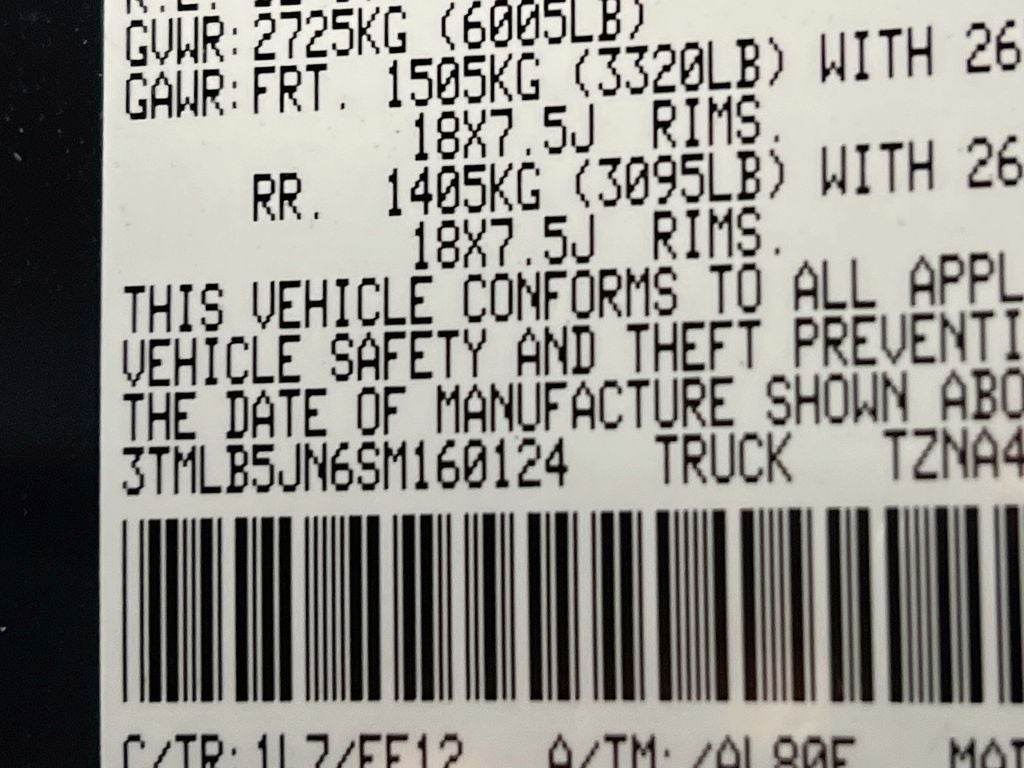 2025 Toyota Tacoma TRD Sport